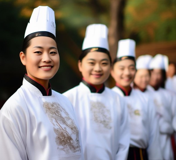 武当艺龙万国酒店餐饮部服务员，武当山下的味蕾守护者与文化使者