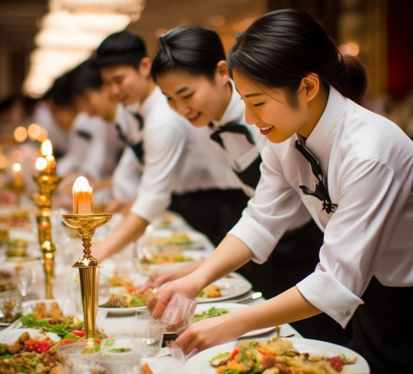 霸州喜事汇，餐饮酒店服务员用匠心点亮幸福餐桌