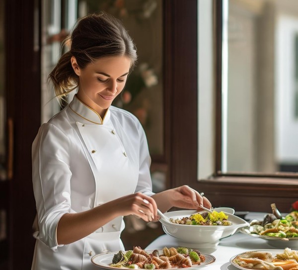 四星级酒店餐饮服务员，精致服务背后的日常与坚守